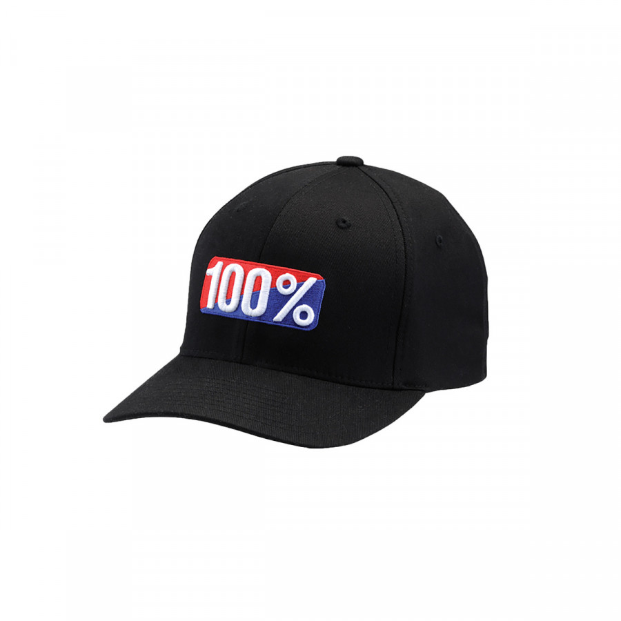 Product Image for 100% Classic Flexfit Keps Svart