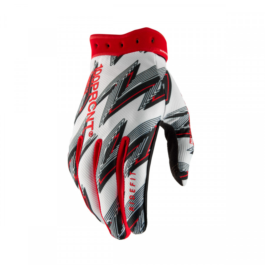 Product Image for 100% Ridefit Crosshandskar Röd