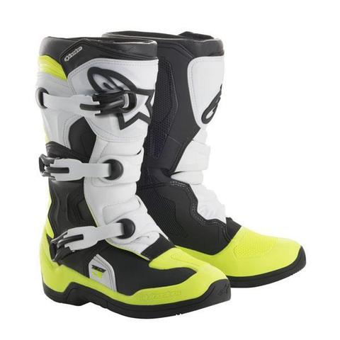 Product Image for Alpinestars Tech 3s Crosstövlar Junior Neongul Vit