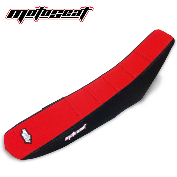 Product Image for Moto Seat Ribbat Överdrag Röd Svart