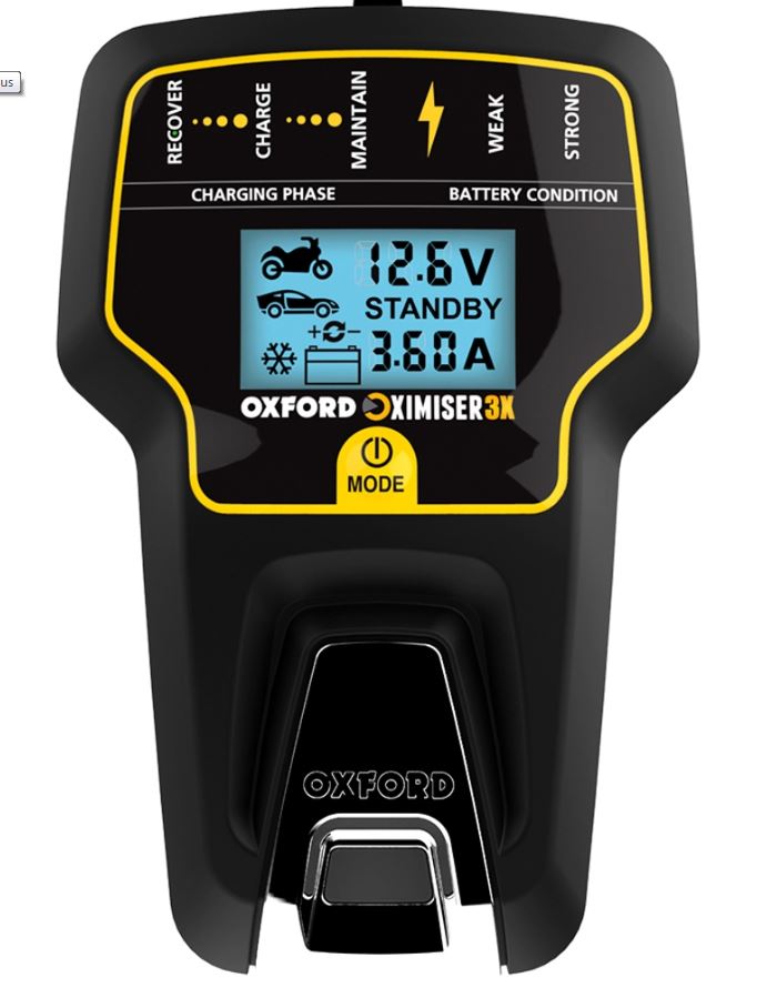Product Image for Oxford Batteriladdare Oximiser 3X