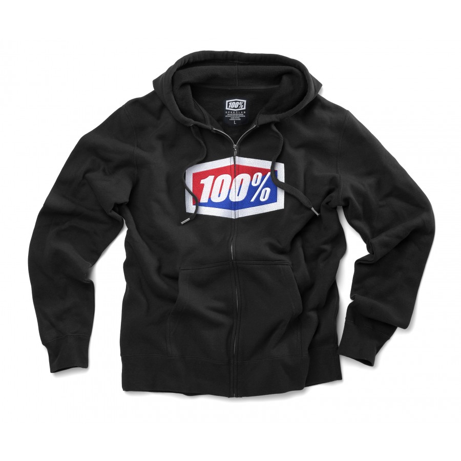 Product Image for 100% Official Zip Hoodie Svart