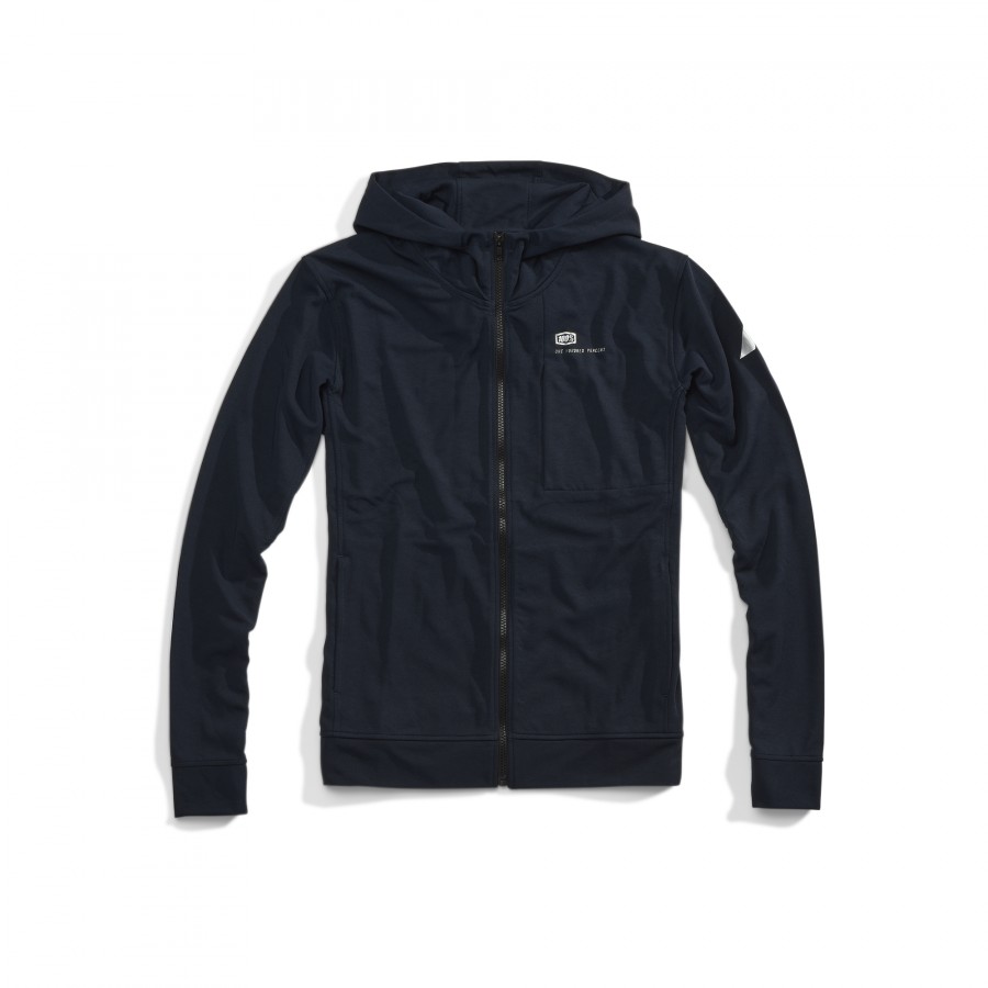 Product Image for 100% Regent Zip Hoodie Tech Fleece