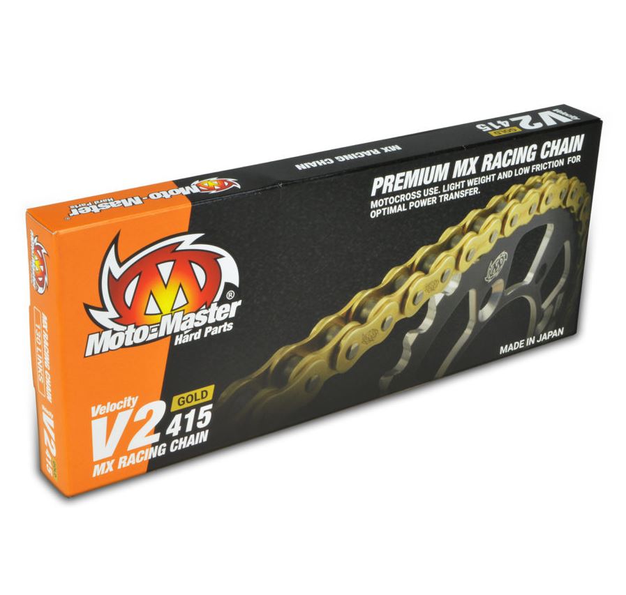 Product Image for Moto-Master Kedja MX V2 Gold 130L 415