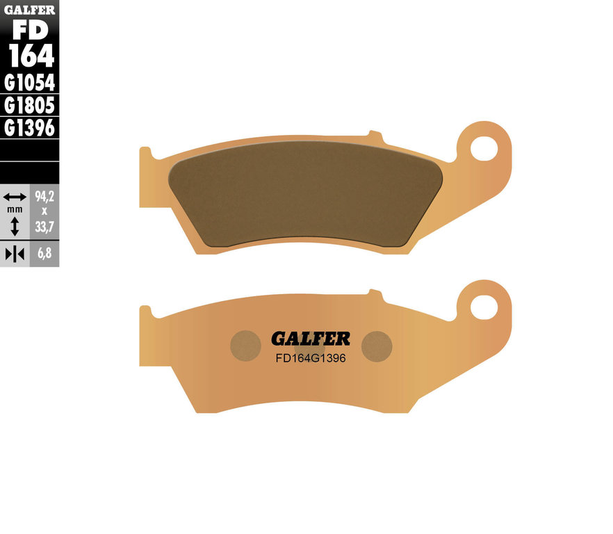 Product Image for Galfer Bromsbelägg Sintered Fram