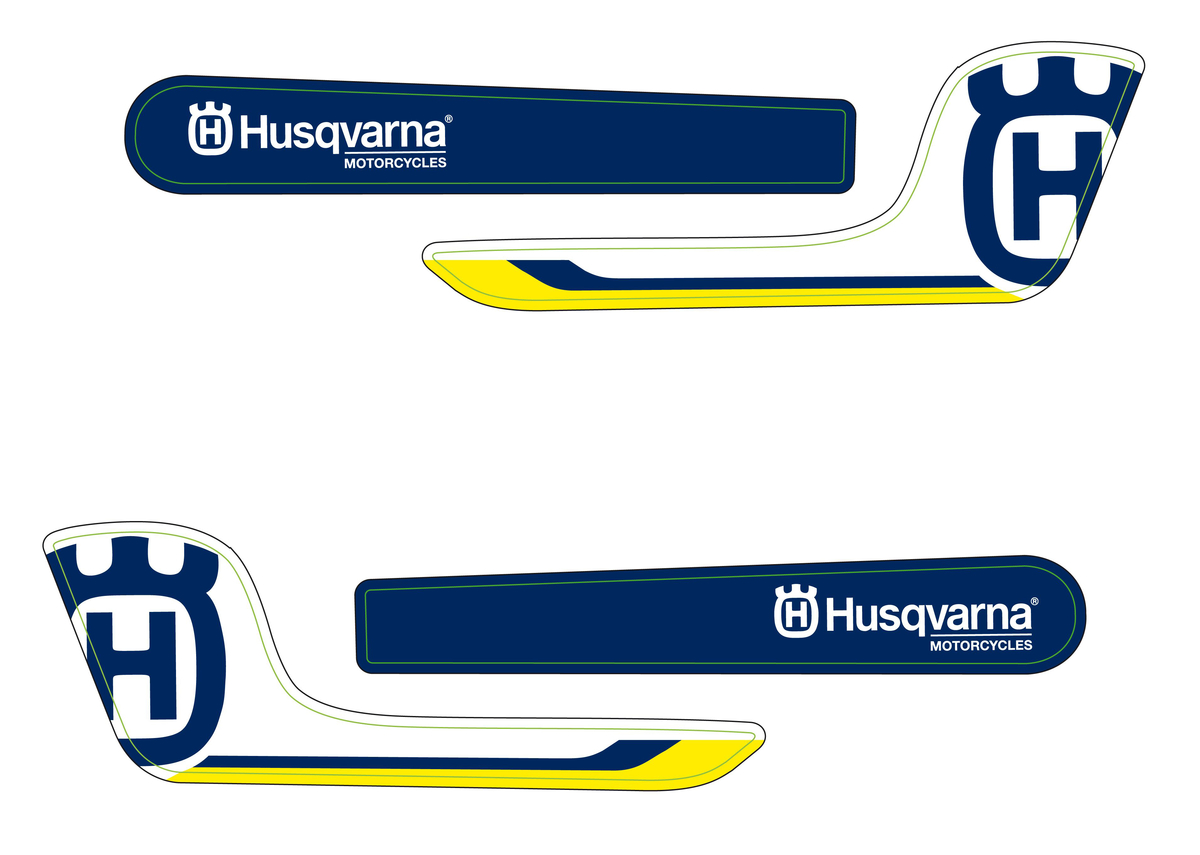 Product Image for Husqvarna Handguard sticker set