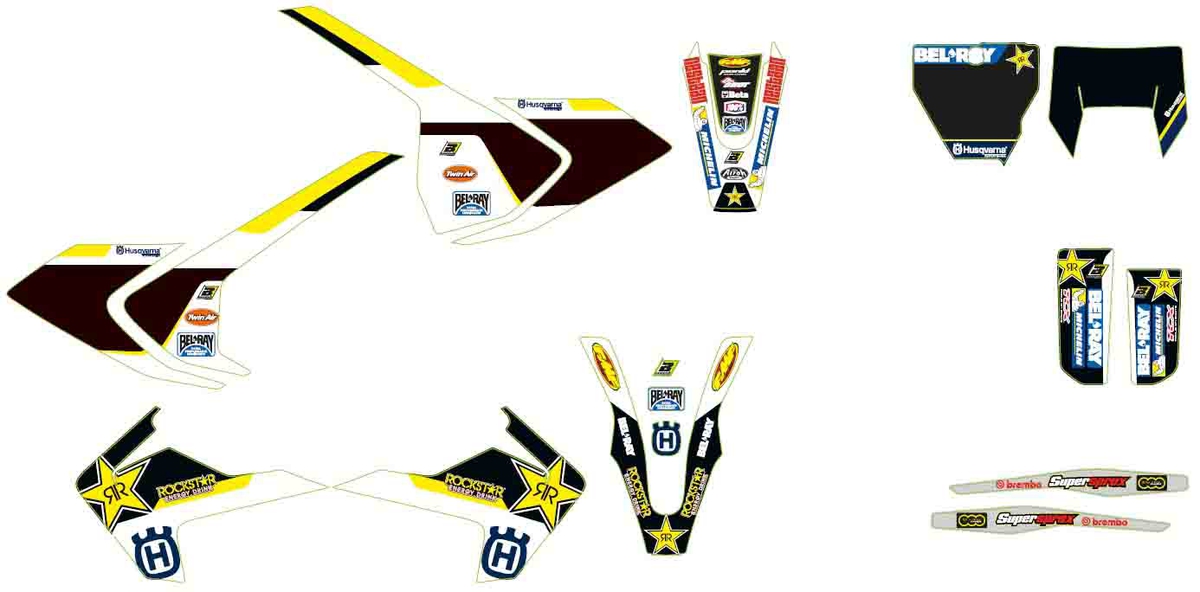 Product Image for Husqvarna Rockstar graphics kit