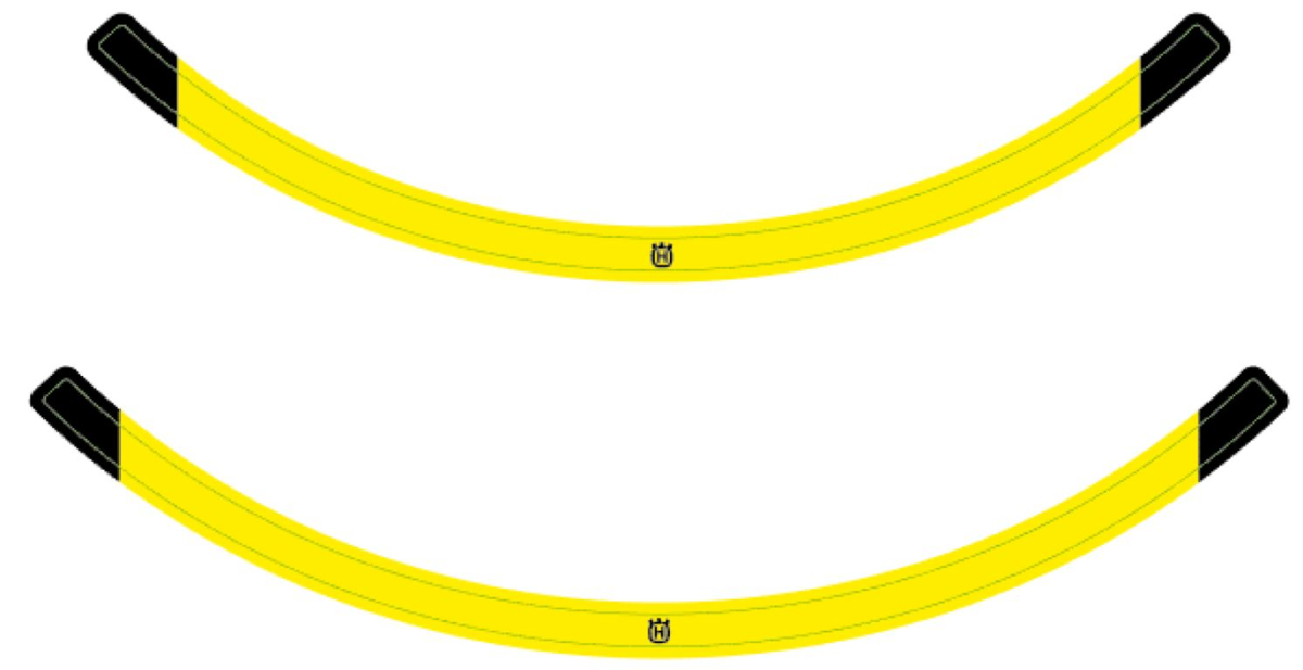 Product Image for Husqvarna Wheel rim sticker kit
