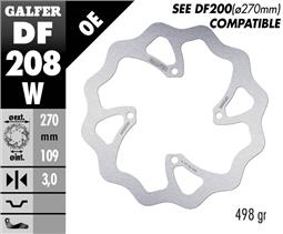 Product Image for Galfer Wave Bromsskiva Fast Fram
