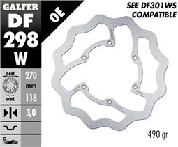 Product Image for Galfer Wave Bromsskiva Fast Fram
