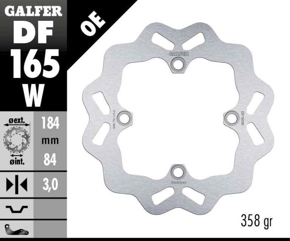Product Image for Galfer Wave Bromsskiva Bak
