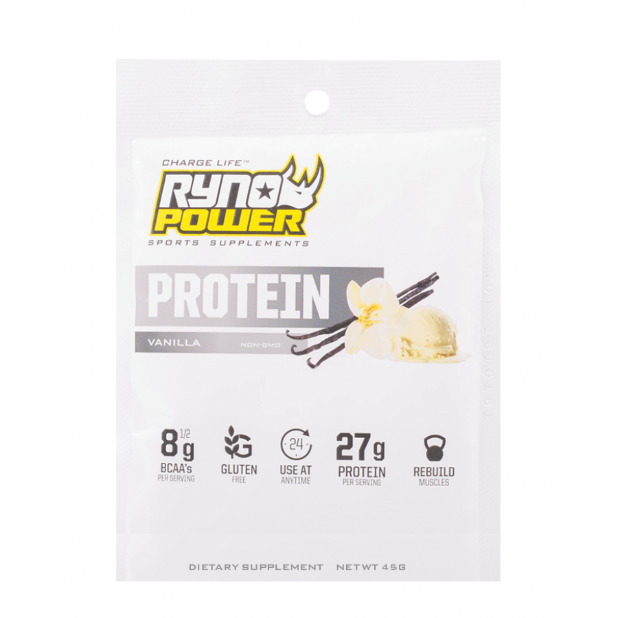 Product Image for Ryno Power Vanilj Protein 1st portionsförpackning