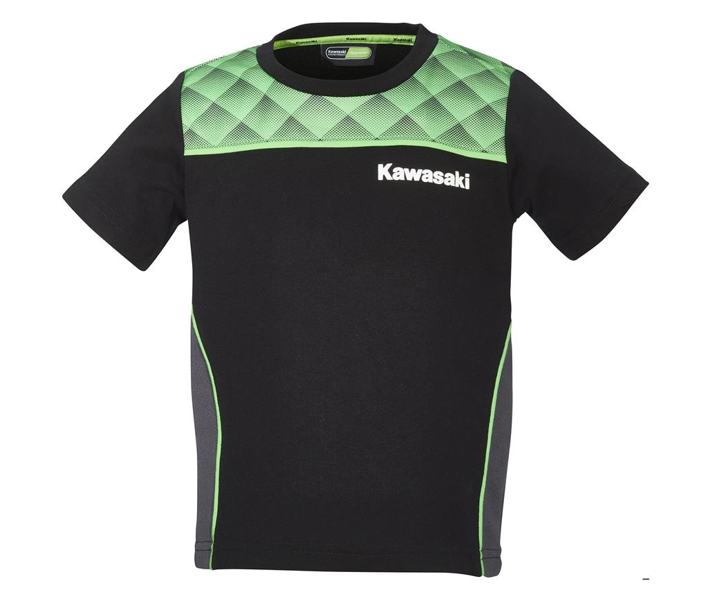 Product Image for Kawasaki Sports T-Shirt Barn Svart Grön