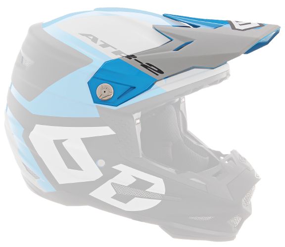 Product Image for 6D ATR-2 Visor Helo Blue Grey