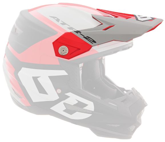 Product Image for 6D ATR-2 Visor Helo Red Grey