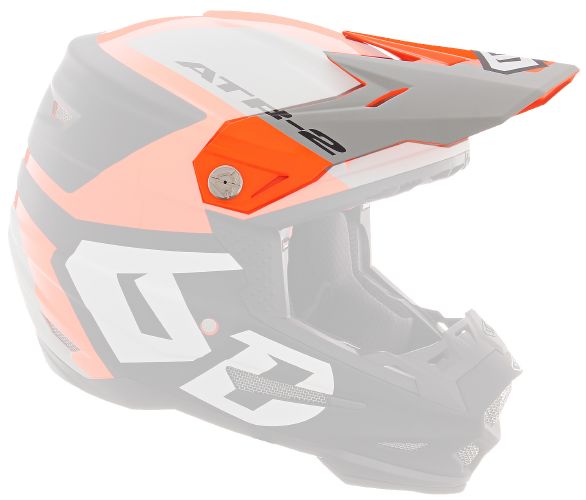 Product Image for 6D ATR-2 Visor Helo Orange Grey