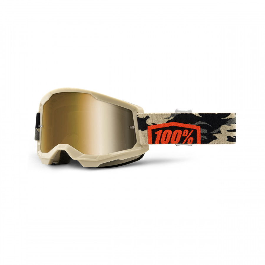 Product Image for 100% Strata 2 Kombat Crossglasögon Beige