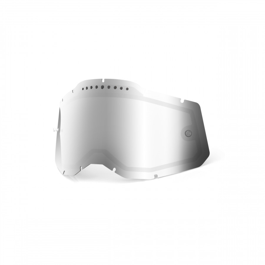 Product Image for 100% ST2/AC2/RC2 Ventilerad Dubbellins Spegel Silver