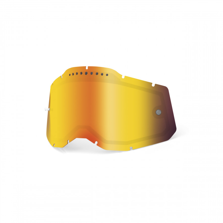 Product Image for 100% ST2/AC2/RC2 Ventilerad Dubbellins Spegel Röd