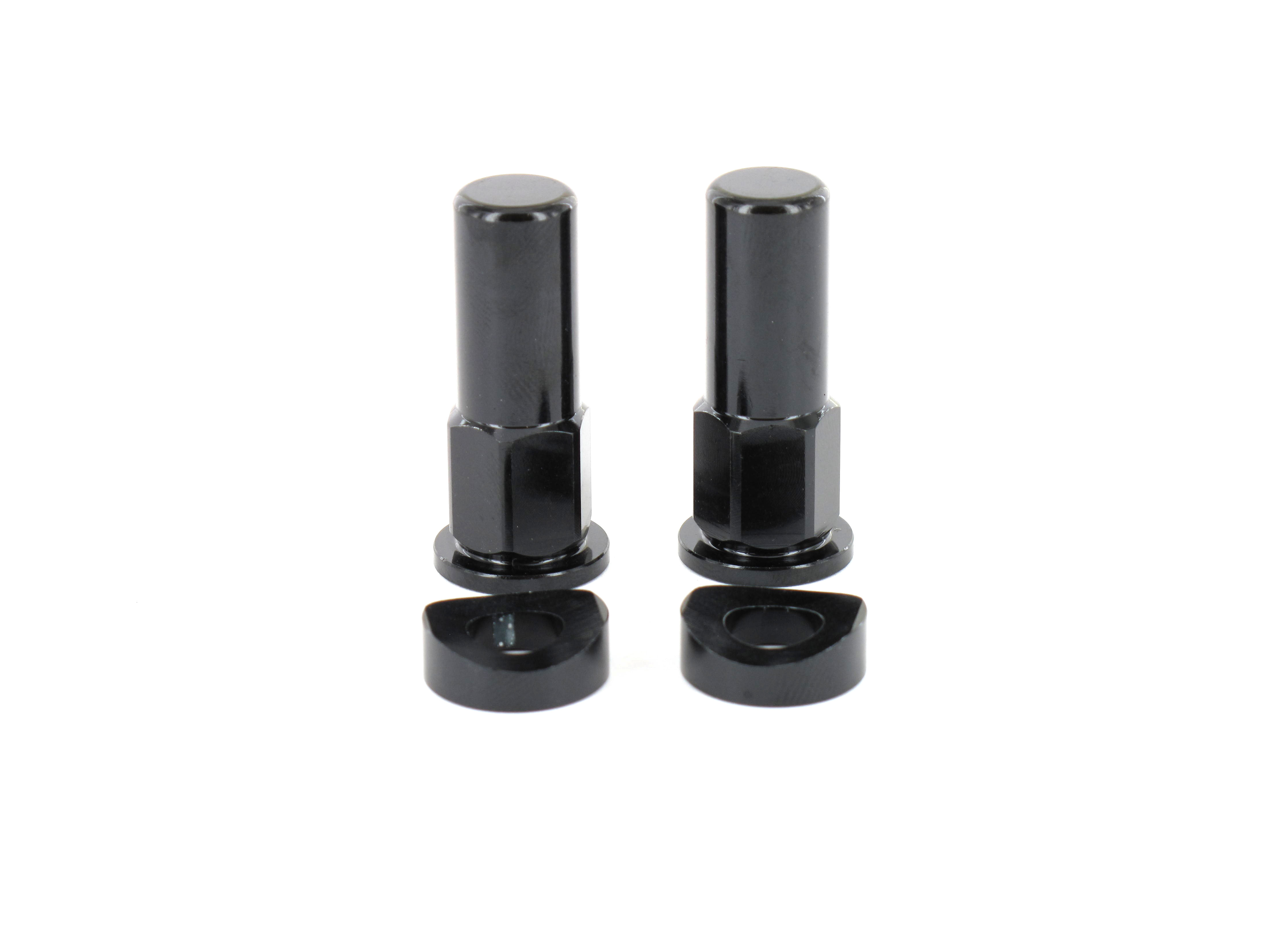 Product Image for Holeshot Däcklås mutter + bricka Svart 2-pack