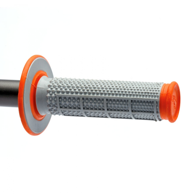 Product Image for Renthal Tapered Dual Compound Gummihandtag Orange