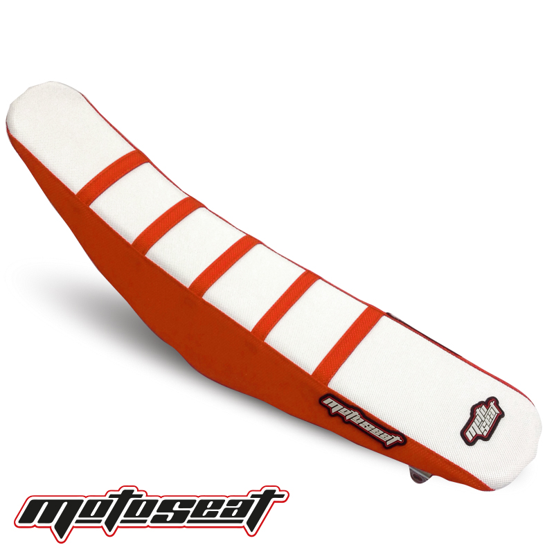 Product Image for Moto Seat Ribbat Överdrag Ltd Edt Orange Svart Vit - KTM8503-LIM