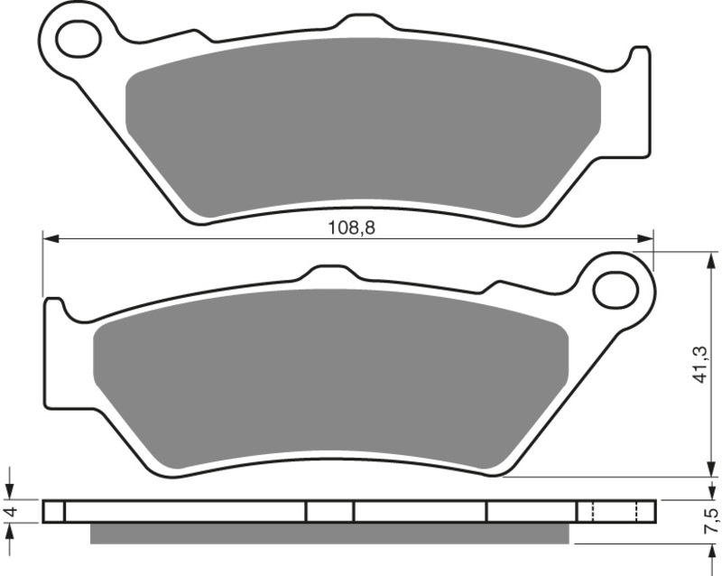 Product Image for GOLDFREN Bromsbelägg Fram