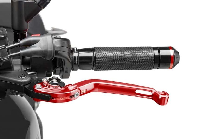 Product Image for Puig Foldable Clutch Lever 16'C/Red Selector C/Black