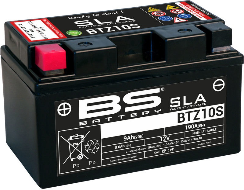 Product Image for BS Battery BTZ10S (FA) SLA - Sealed & Activated