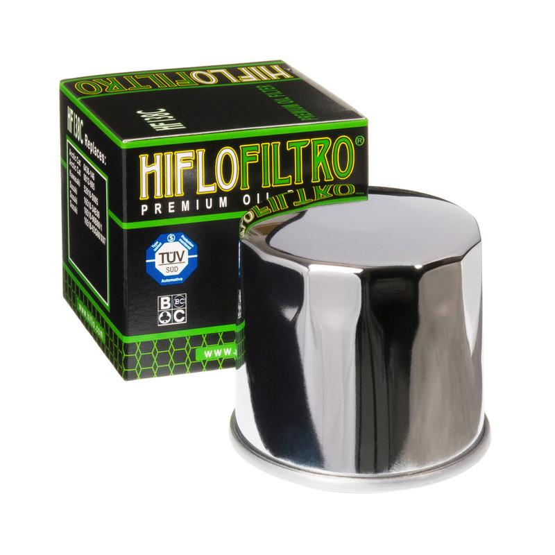 Product Image for HiFlo oljefilter HF138C Krom
