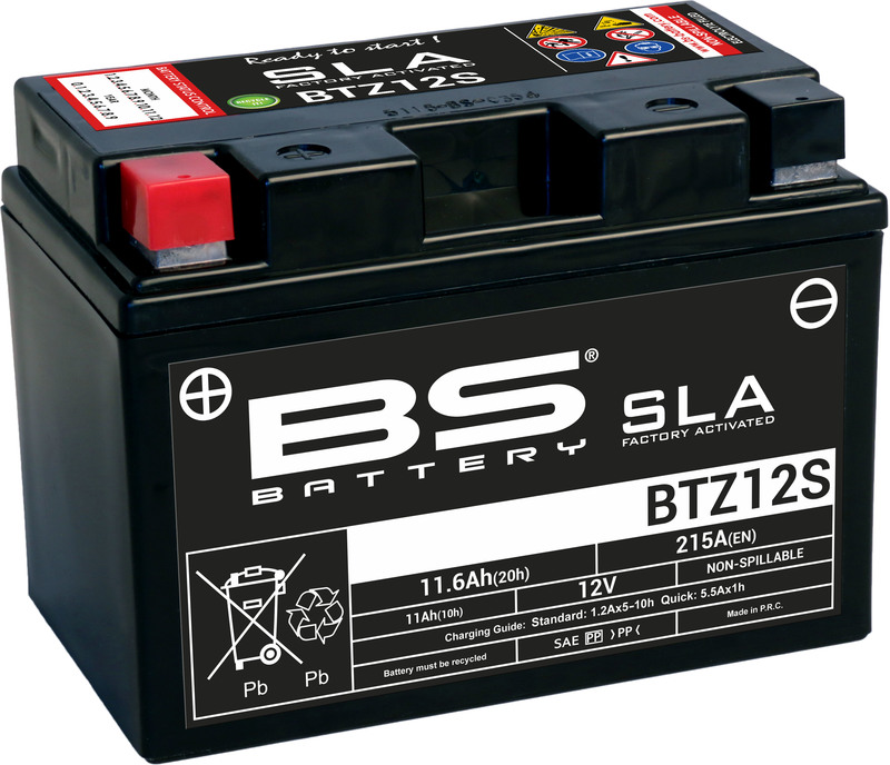 Product Image for BS Battery BTZ12S (FA) SLA - Sealed & Activated