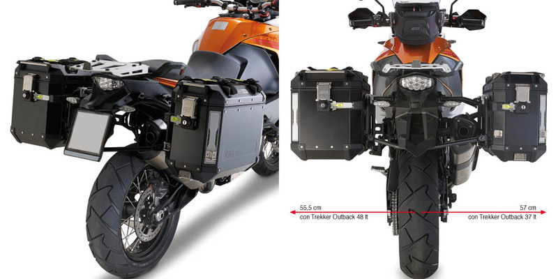 Product Image for Givi Tubular pannier holder for Trekker Outback