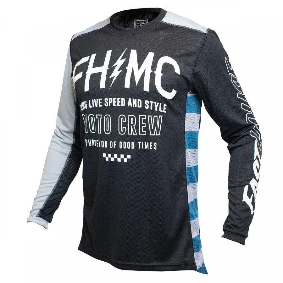 Product Image for Fasthouse Grindhouse Cypher Crosströja Grå Svart