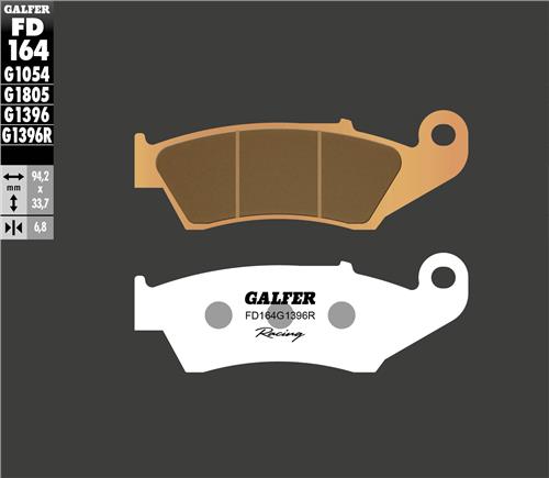 Product Image for Galfer Bromsbelägg Racing Fram