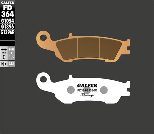 Product Image for Galfer Bromsbelägg Racing Fram