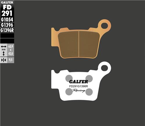 Product Image for Galfer Bromsbelägg Racing Bak