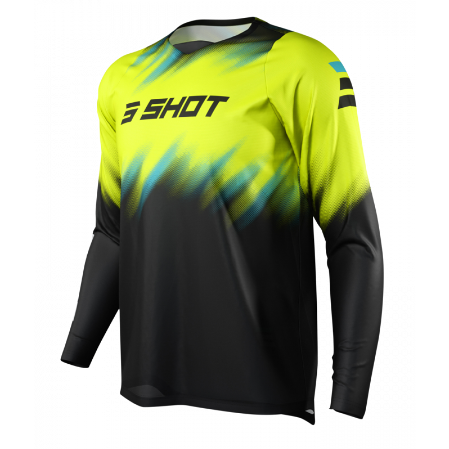 Product Image for Shot Devo Versus Crosströja Barn Neongul Svart