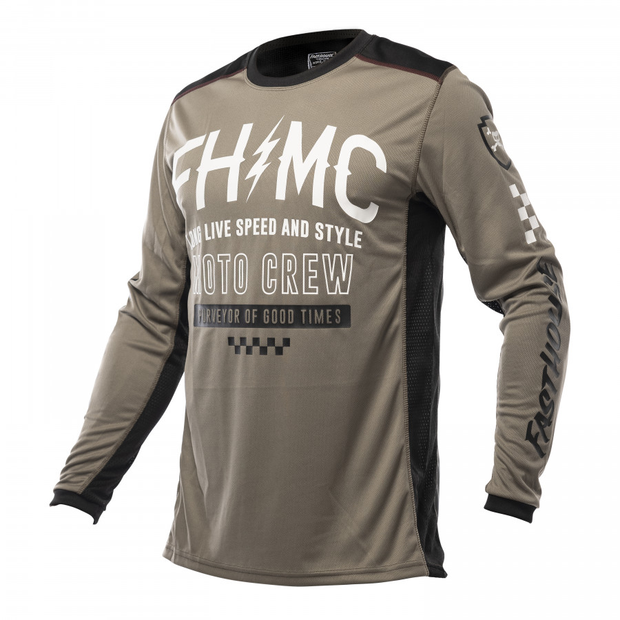Product Image for Fasthouse Grindhouse Cypher Crosströja Grå Grön