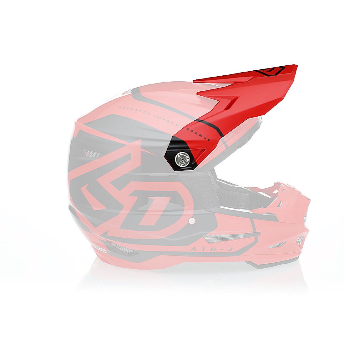 Product Image for 6D ATR-2 Torque Hjälmskärm Röd