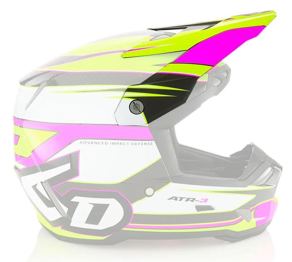 Product Image for 6D ATR-3 Hyper Hjälmskärm Rosa Neongul