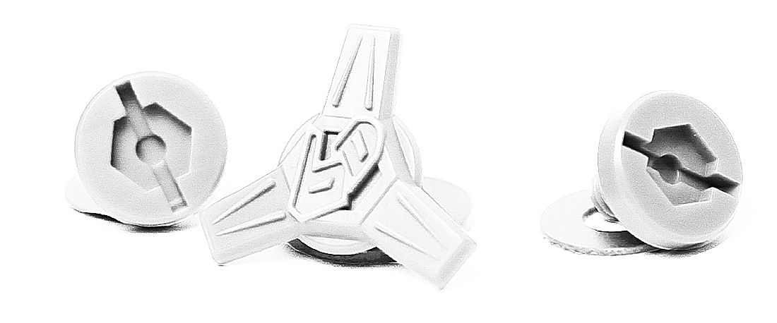 Product Image for 6D ATR-3 Skärmskruvar Vit