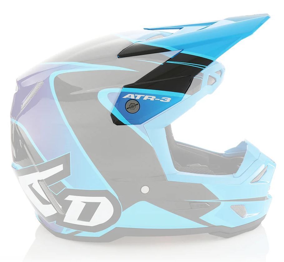 Product Image for 6D ATR-3 Wave Hjälmskärm Blå Lila