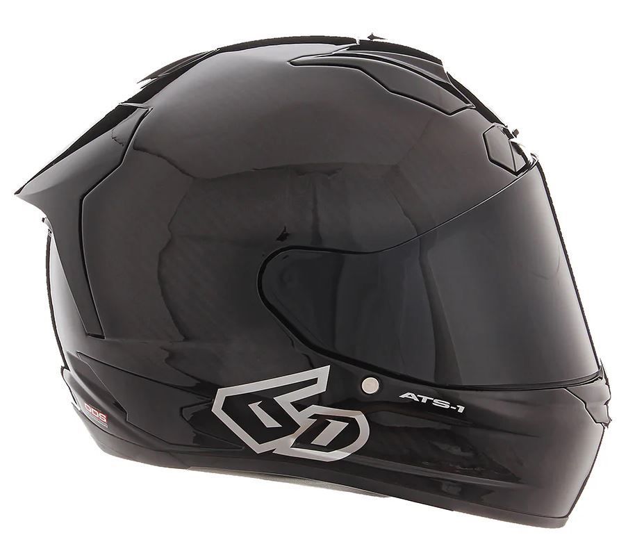 Product Image for 6D ATS-1R Solid Integralhjälm Svart Glansig