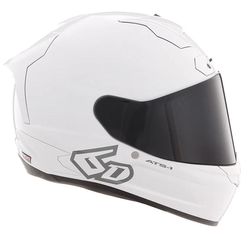 Product Image for 6D ATS-1R Solid Integralhjälm Vit Glansig