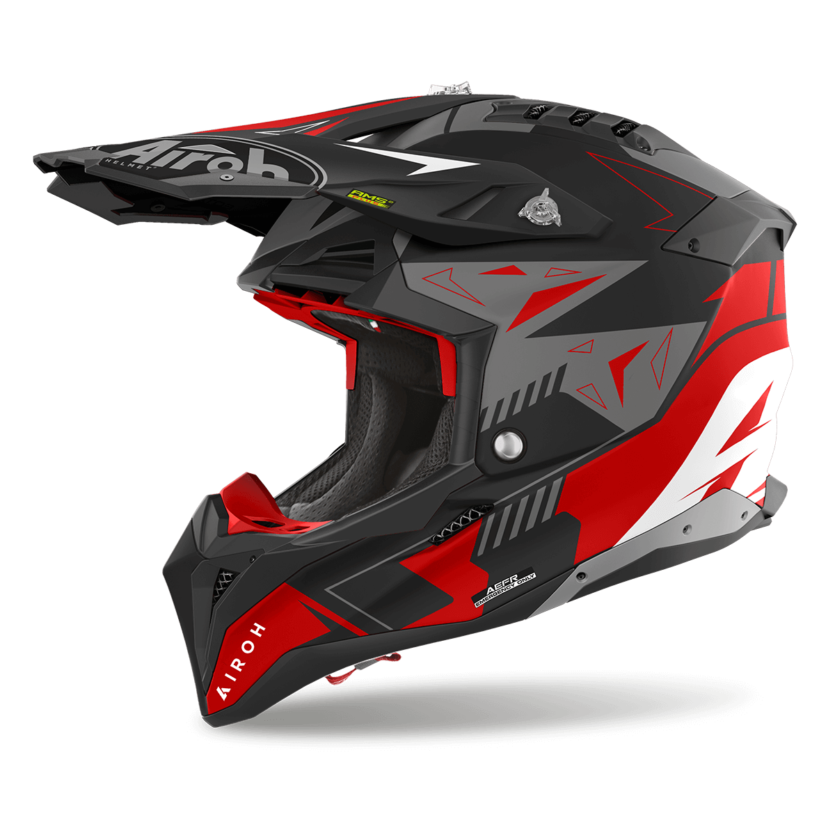 Product Image for Airoh Aviator 3 Spin Crosshjälm Röd Matt