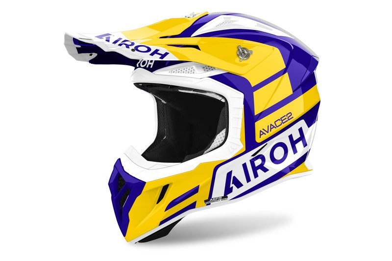 Product Image for Airoh Aviator Ace 2 Sake Crosshjälm Gul Glansig