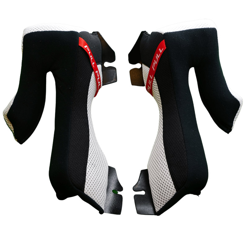 Product Image for Airoh Strycker Tvättbara Kindkuddar Svart Vit