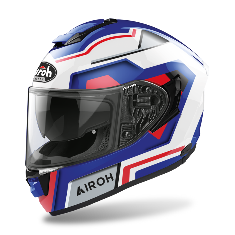 Product Image for Airoh ST501 Square Hjälm Blå Röd