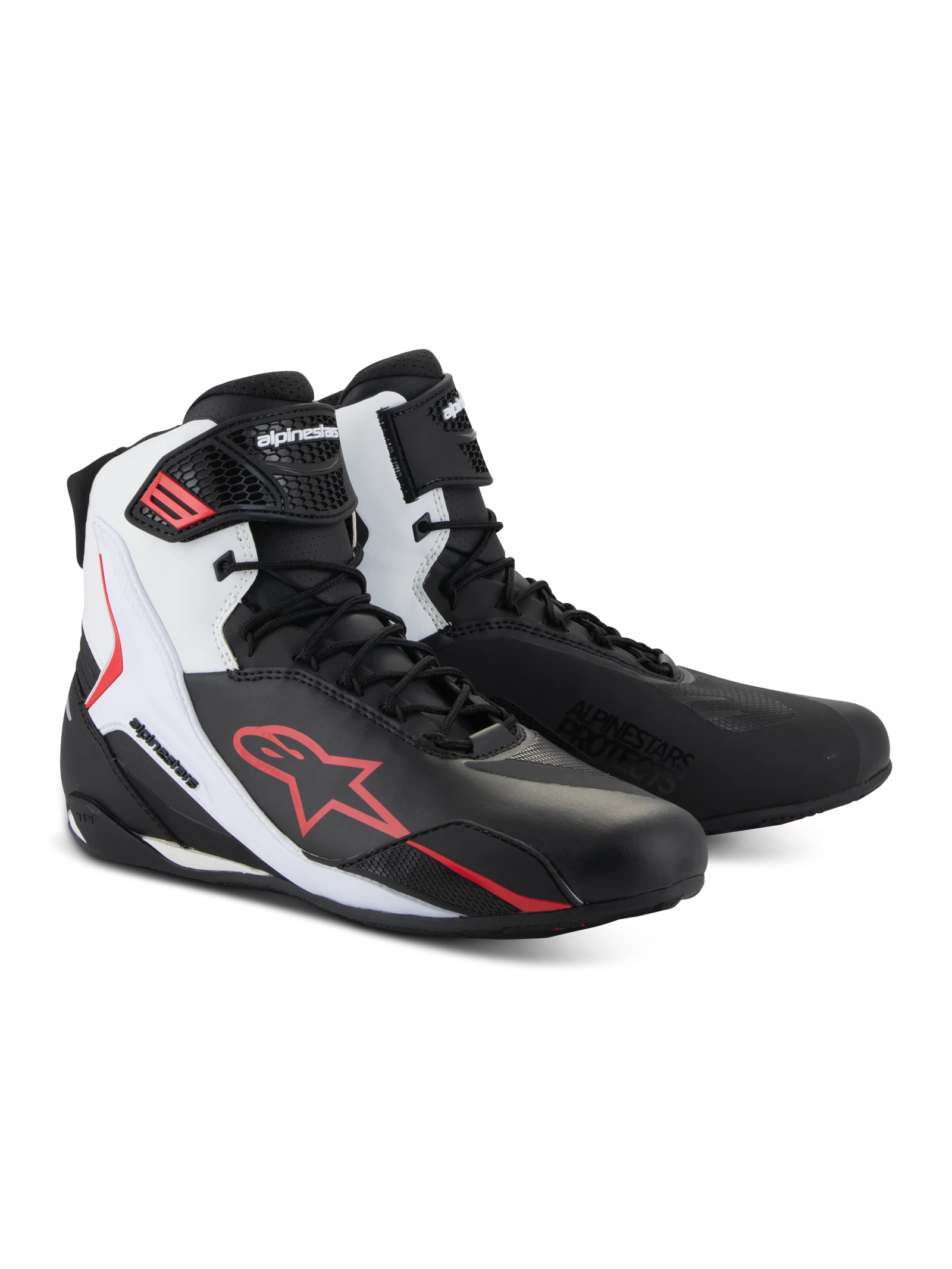 Product Image for Alpinestars Faster-4 Skor Svart Vit Röd