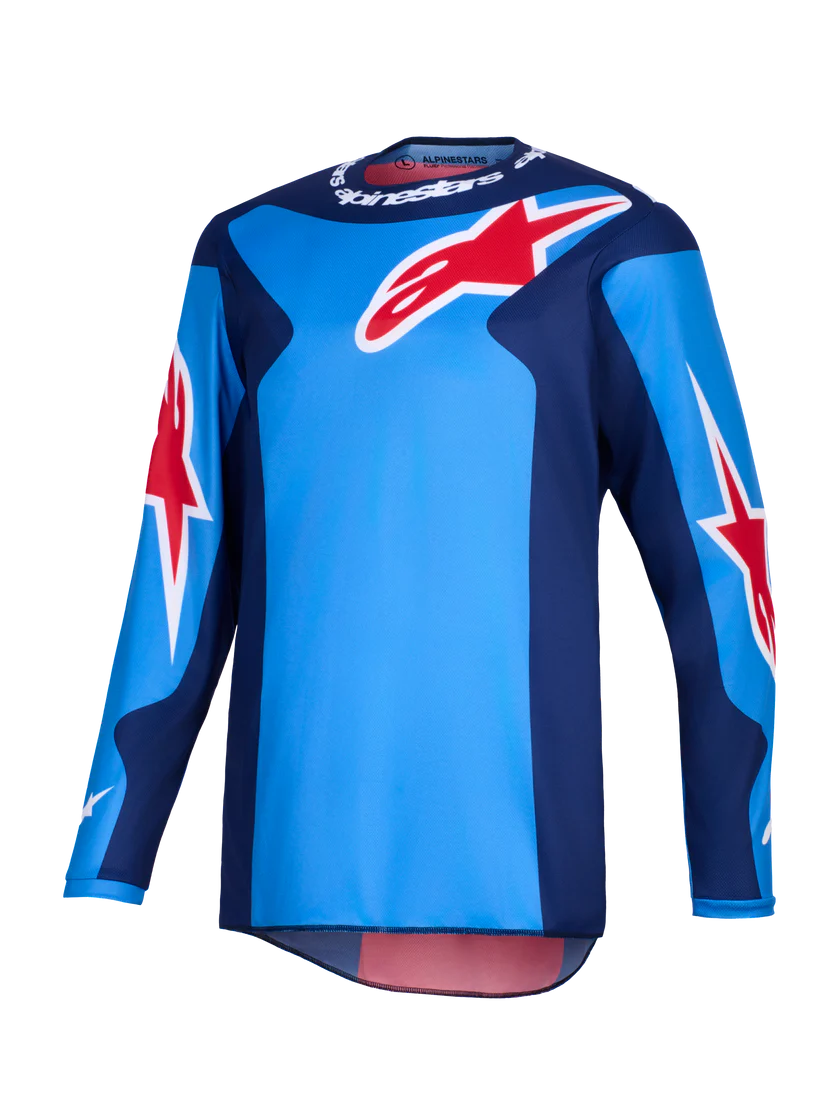 Product Image for Alpinestars Fluid Grid Crosströja Blå Röd